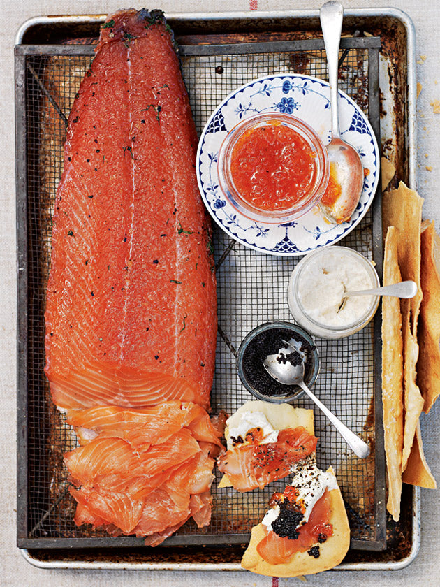 Susie’s Dill-Cured Salmon