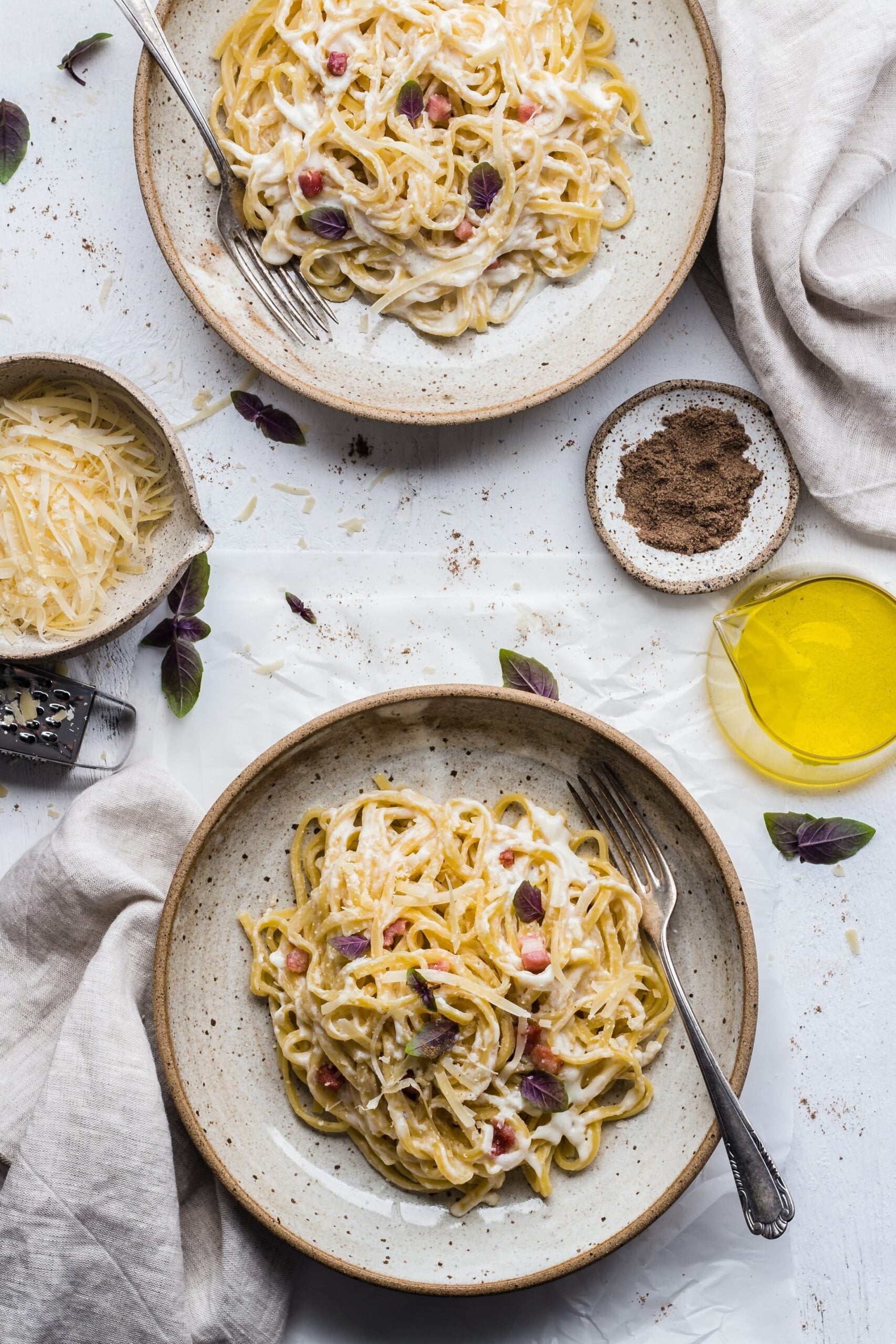 Family Favourite Fettuccine Carbonara