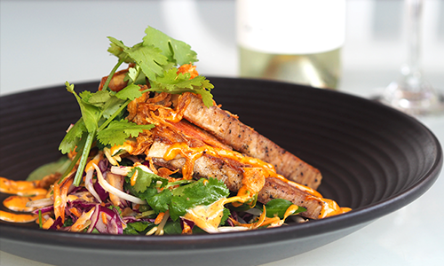 La Maison’s Cripsy Pork Belly Salad