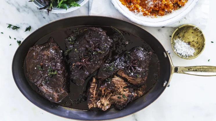 Shiraz & Aniseed Braised Beef Cheeks