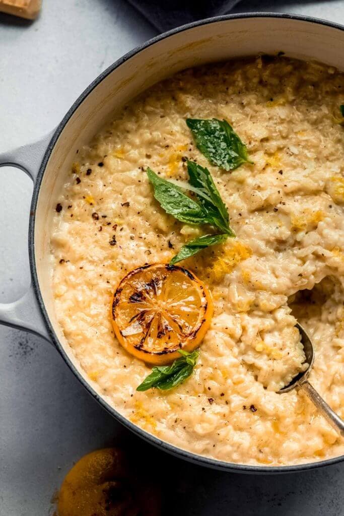 Lemon Mascarpone Risotto