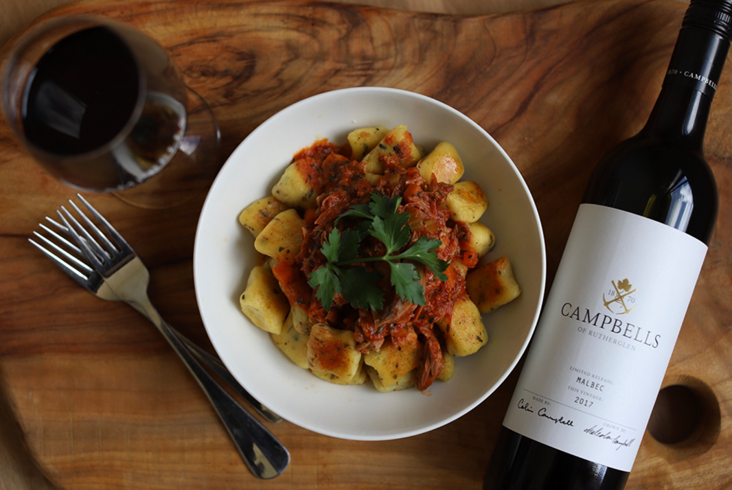 Lamb Ragu with Gnocchi by Milkin Kitchen