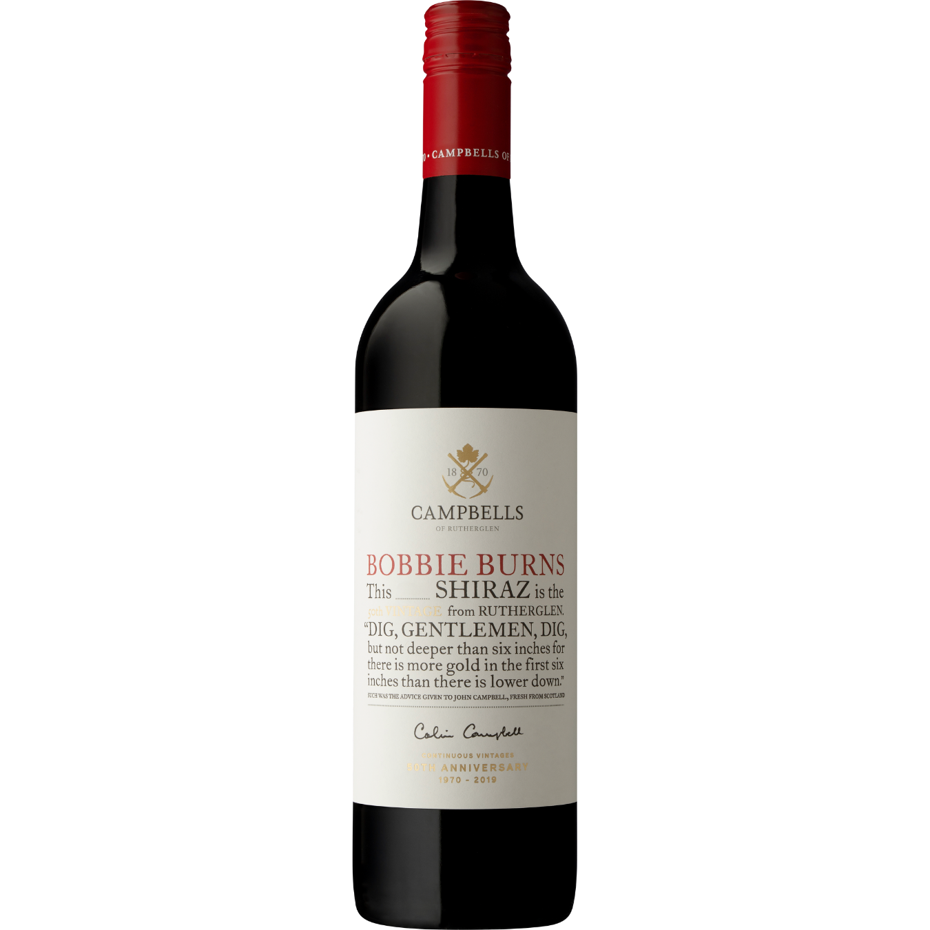 2019 Bobbie Burns Shiraz