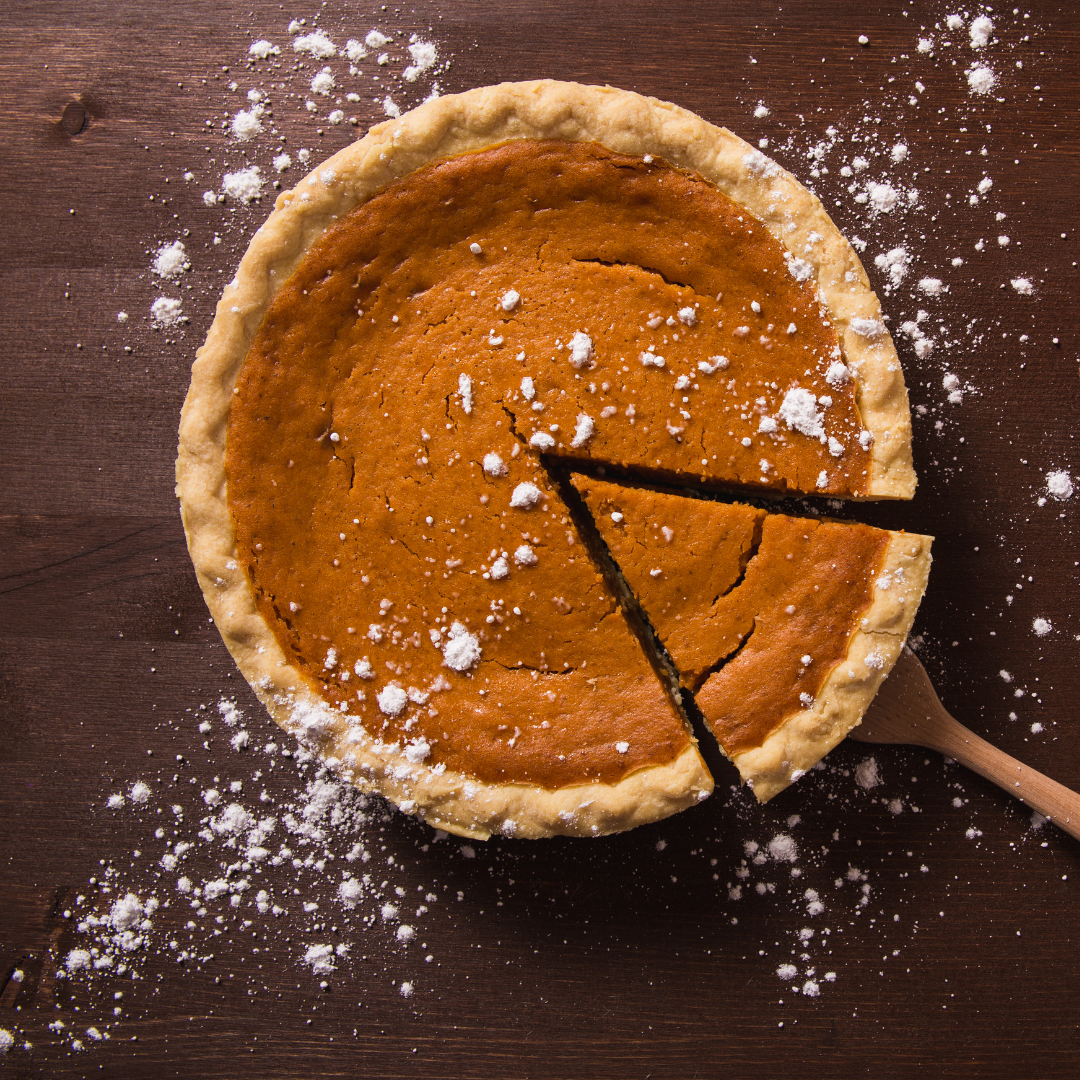 Spiced Pumpkin Pie with Muscat